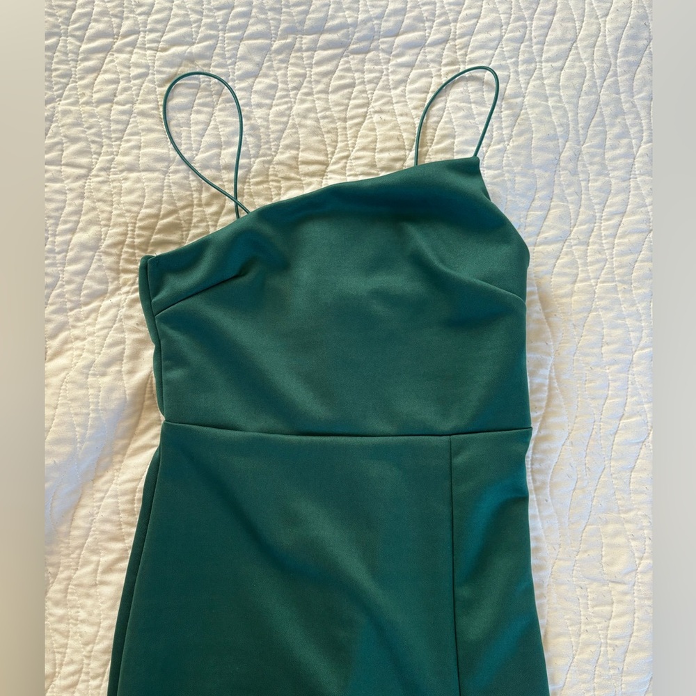 Nordstrom Green Midi Dress - Picture 2 of 8